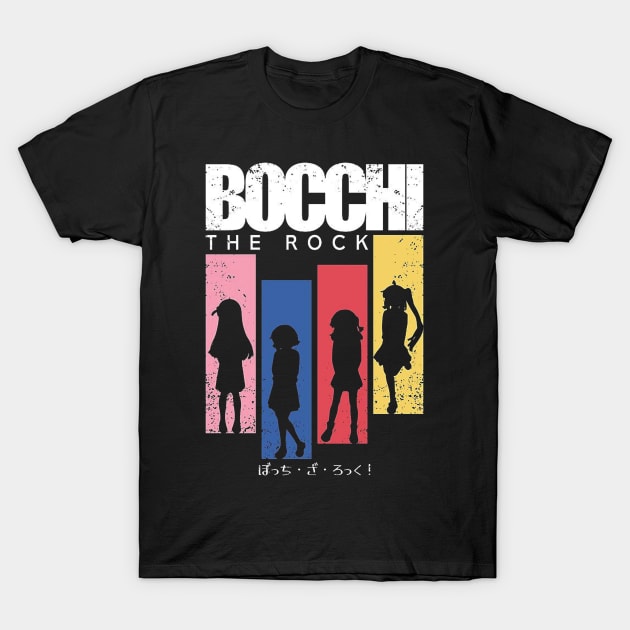 BOCCHI THE ROCK! - Kessoku Band T-Shirt by RedoneDesignART